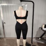 女士瑜伽连体裤 Women's Seamless Tank Jumpsuit for Yoga & Fitness / Open Back Design / Stylish & Sexy / Comfortable / Versatile