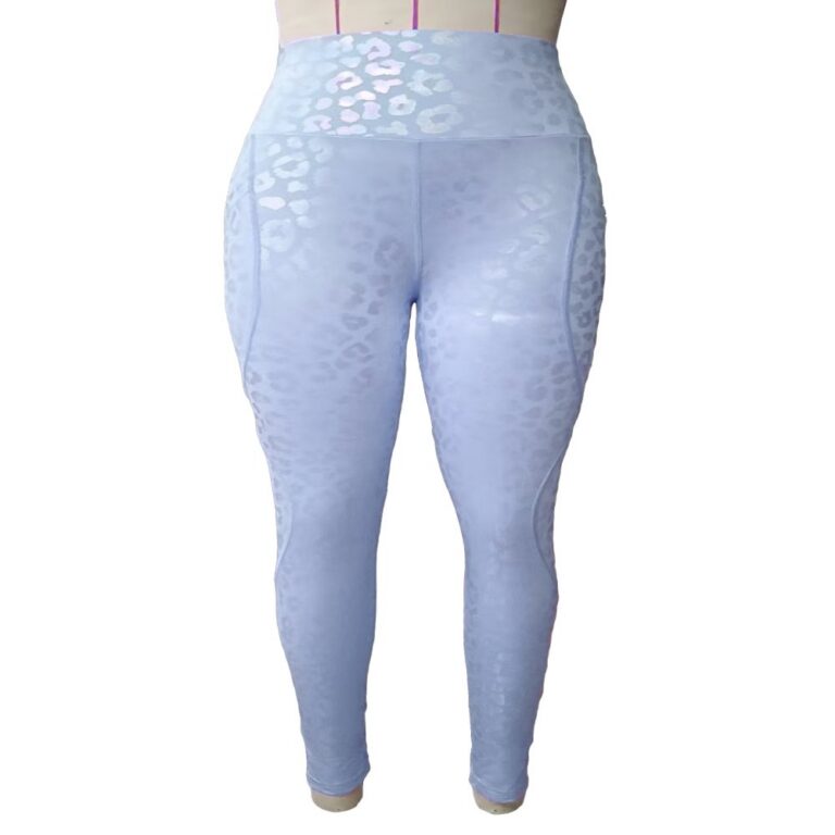女士瑜伽长裤 Stitched Yoga Leggings / Printed Pattern / High-Waist Tummy Control / Comfortable / Versatile / Fitness / Outdoor Running / Cycling / Stylish & Sexy