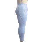 女士瑜伽长裤 Stitched Yoga Leggings / Printed Pattern / High-Waist Tummy Control / Comfortable / Versatile / Fitness / Outdoor Running / Cycling / Stylish & Sexy